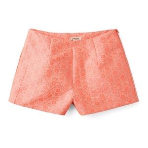 Modcloth Jacquard Act To Follow Printed Shorts